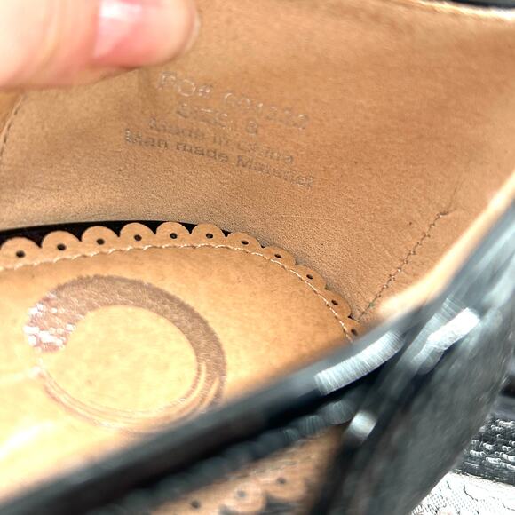 Journee Collection Kalani Glitter Pumps 8 Black NWOT Heels Academia Capsule - Picture 7 of 7